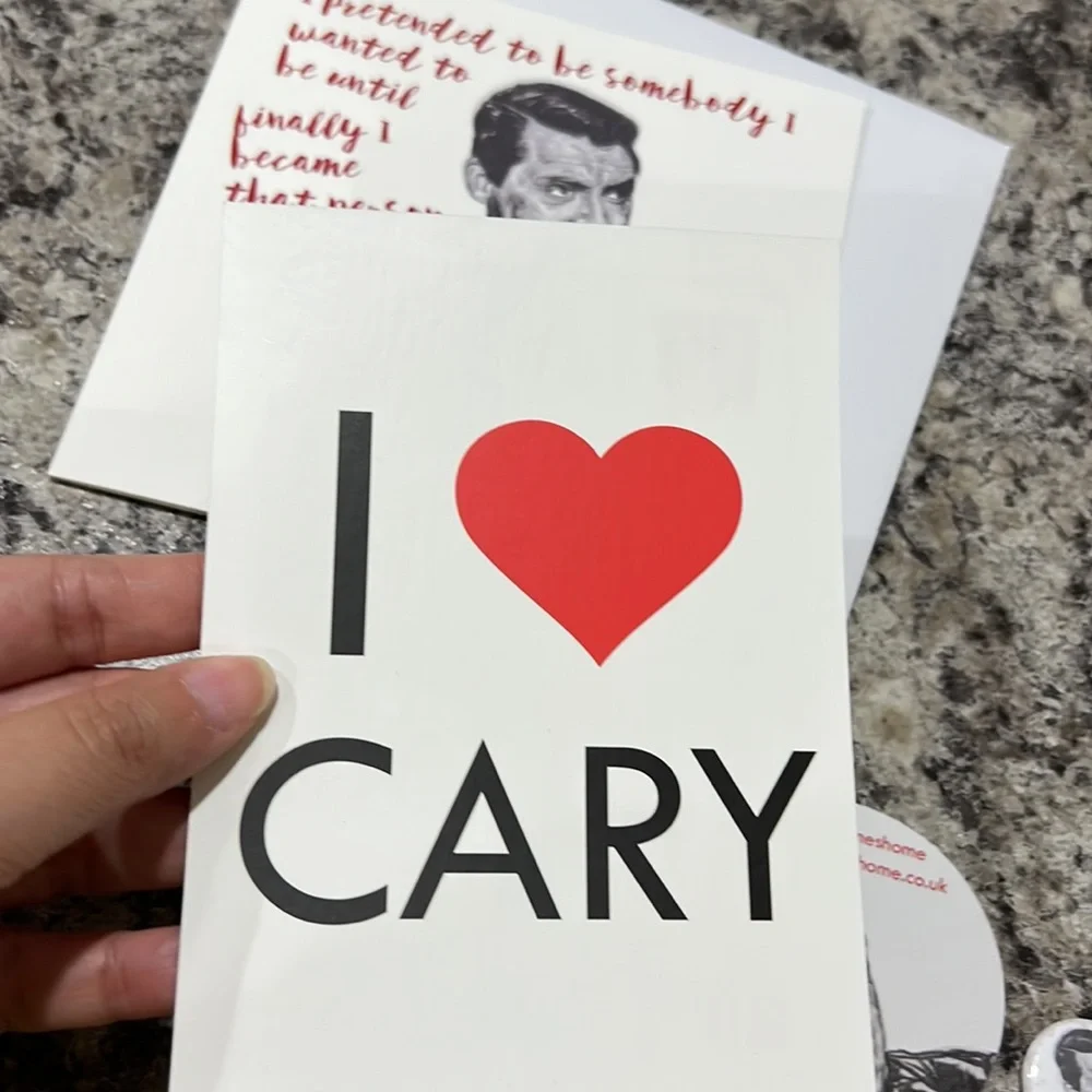 Cary Grant Film Festival Bristol Souvenirs Shop Items Old Classic Hollywood